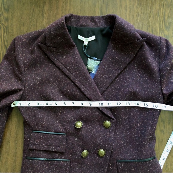 Rebecca Minkoff Nevin Wool Jacket / Blazer - Picture 14 of 14